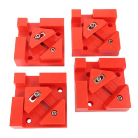 Depisuta Corner Clamp for Woodworking, 4Pcs 90 Degree Right Angle Spring Clamp, Clamping Tool for Drawers, Cabinets, Photo Framing