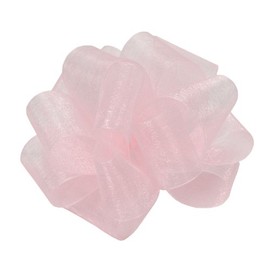 Berwick Offray LLC 424247 Berwick Offray Simply Sheer Asiana Ribbon - 5/8" W X 25 yd - Light Pink Ribbon