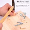 ELANE 48 Pcs Dowel Centering Pins,Metal Dowel Pins Dowels for