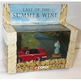 Corgi Last Of The Summer Wine Triumph Herald Convertible & Pegden Figure diecast model