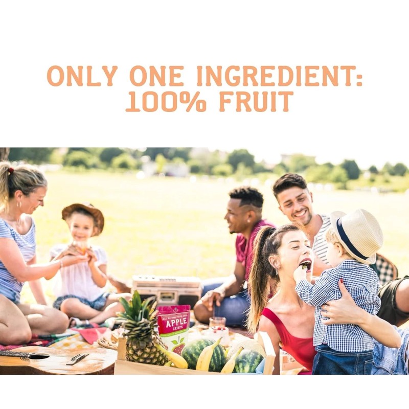 Delicious Anytime Freeze-Dried Banana Crisps - 6 Pack for Guilt-Free