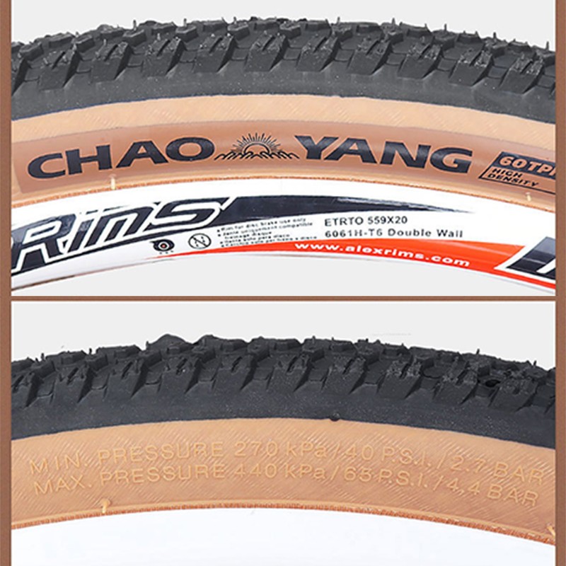 27.5x2.10 Inch Bike Tire MTB Mountain Bike Bicycle Replacement Tire