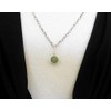 Pendant Tendre Premium Gemstone Aventurine - High-Quality and Durable Silver