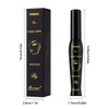 Máscara De Pestañas Fariha Unique Lashes, Negra, Resistente Al Agua,