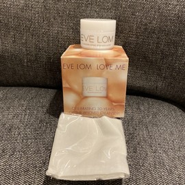EVE LOM CLEANSER CRÈME WITH REUSABLE CLEANSING CLOTH TRAVEL SIZE .07OZ/20ML