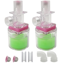 Transparency Water Float Valve, Water Level Control Water Tank Traditional Float Valve Upgrade (1/2" UP)