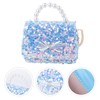 VALICLUD Crossbody Purse for Kids Small Girls Purse Sequin Clutch