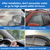 in-Channel Window Rain Guards for 2011-2023 Dodge Charger, Window Visor