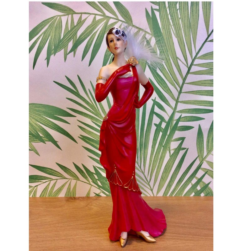 Stunning Art Deco Figurine Charleston Lady - Lillian