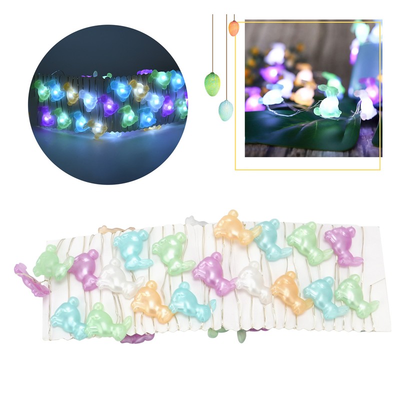 Bunny Shaped 40LED Copper Wire Light 3 Meter String Light