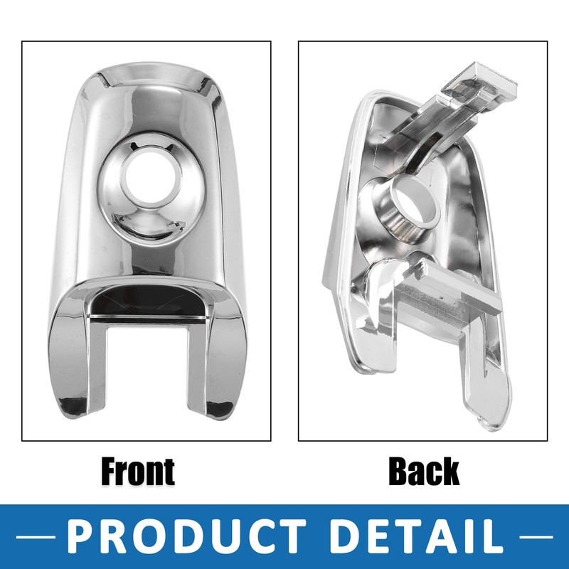 A ABSOPRO Front Left Exterior Door Handle Lock Cover Cap