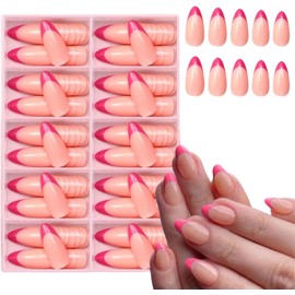 120 Piezas Uñas Postizas, Uñas Postizas Cortas, Uñas Press On Cortas