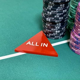 RedAces Dealer Button Set Poker Texas Hold'em (1 All-in-Marker)