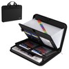 BroadFDO Fireproof & Waterproof Accordion File Organizer, 13-Pocket Expanding Document