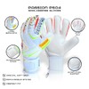 GK Saver football goalkeeper gloves Passion PS04 Flat cut professional