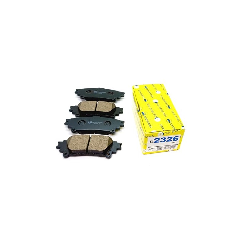 MK KASHIYAMA Disc Pad, Model Number: D2326-02