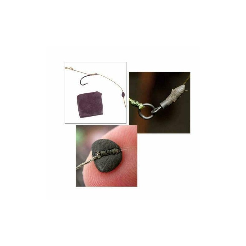Torchwood Fishing Tackle Black Tungsten Rig Putty Carp Fishing Terminal