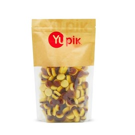 Yupik Gummy Creme Brulee, 2.2 lb (35.2 oz), Gluten-Free, Soft & Chewy Gummies, Creamy Flavor, Dessert-Like Treats, Sweet Candy, Delicious Snack, Ideal for Gifting & Holidays