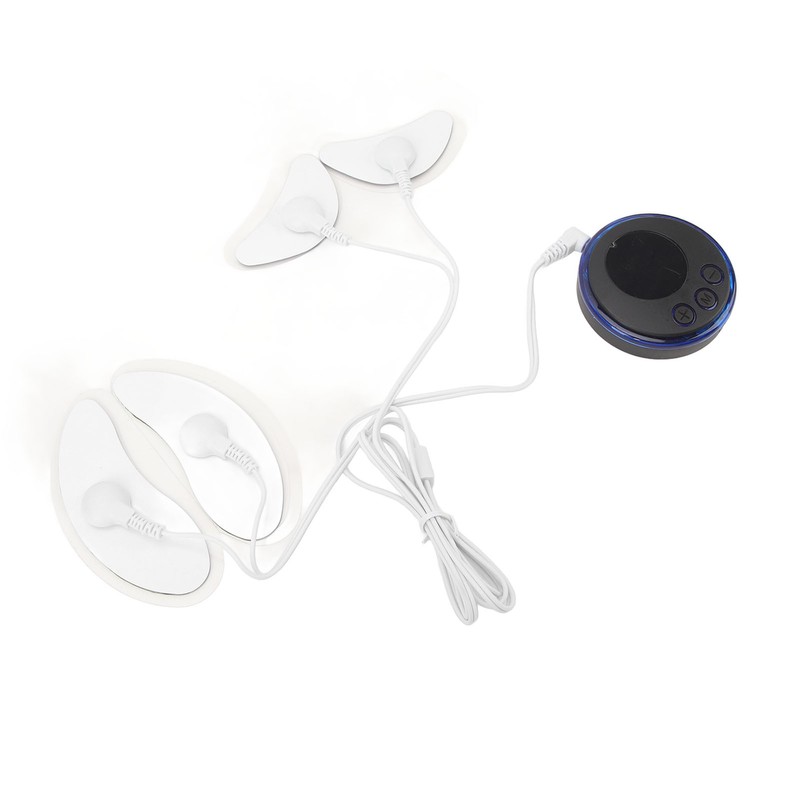 Facial Microcurrent Massager with 4 Patches Tightening Improve Circulation Low