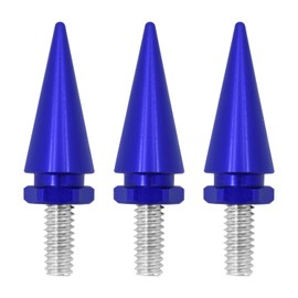HDBUBALUS Motorcycle Fairing Bolts Windshield Trim Screw Bolt Windshield Spike Bolts Fit for Harley Touring Electra Glide 1996-2013 (Blue)