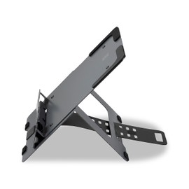 BakkerElkhuizen FlexTop 170 Laptop Stand, 7 Height Adjustment, Non-Slip - Dark Grey