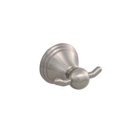 Formosa Design Hardware Towel and Robe Hook Variety of Finishes and Styles Available (Modern Style, Brushed Nickel)