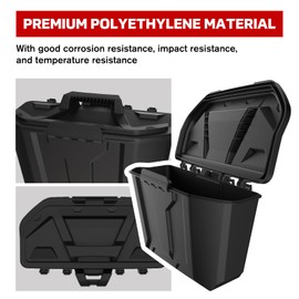 XUTVOTOR Can Am Defender Removable Storage Bin, Passenger Underseat Storage Box Compatible with HD5/HD8/Max HD8/HD10/Max HD10 2016-2024,Replace OEM #715003314