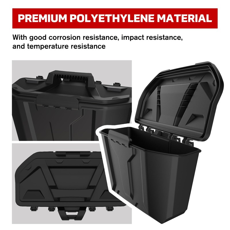 XUTVOTOR Can Am Defender Removable Storage Bin, Passenger Underseat Storage
