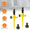 Magik 4~8Pc Multifunction Adjustable Sprinkler 360° Rotation Auto Irrigation System
