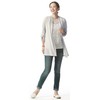 Selvan Awning Wind Roll Up Cardigan Gray M-L