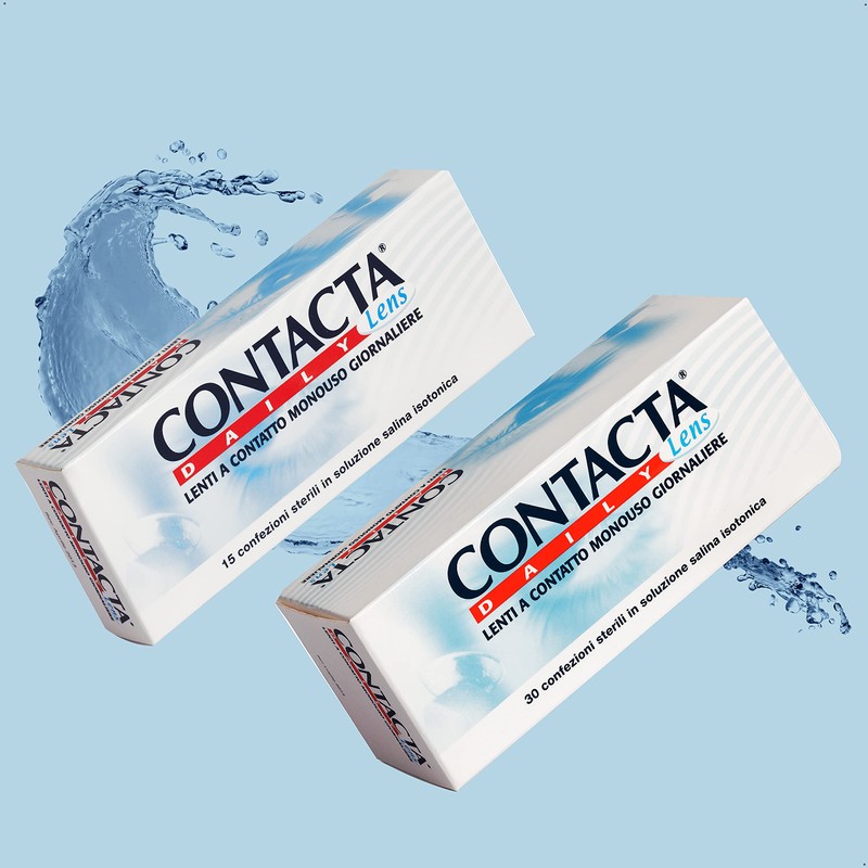Contacta, Daily Lens 15, Lenti a Contatto Giornaliere per Miopia,
