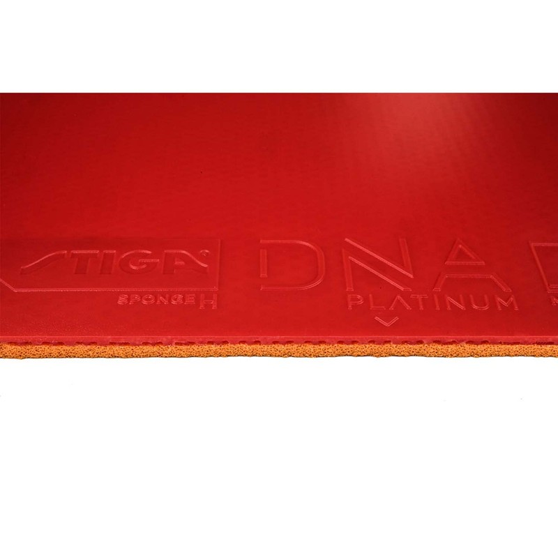 STIGA 1712060523 Table Tennis Rubber Tension Soft Backing DNA Platinum