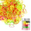 EXTRA STRONG 300 Mini Hair Rubber Elastics Multi Pack for