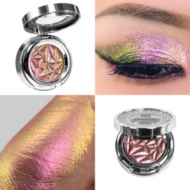 CHARMACY Duochrome Eyeshadow, Insane Shifters Chameleon Eyeshadow, Creates High-Impact, Metallic Eye Looks, 100% Vegan and Cruelty Free, 1.9g (#806)