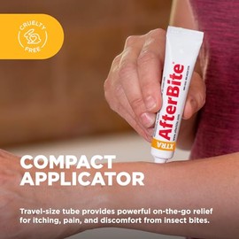 After Bite Xtra Formula - Alivio de picazón con difenhidramina HCl - Ideal para picaduras de mosquitos y hormigas de fuego, abejas y más - Fórmula de 