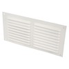 Amig - Rectangular Aluminium Ventilation Grille with Mosquito Net |