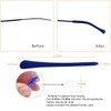 KECHIO Silicone Anti-Slip Eyeglass End Tips Ear Cushions Ear Sock