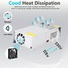 VIXKPIRR DC 12V 100A 1200W Power Supply, 110V AC to