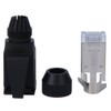 4PCs RJ45 2P07-RJ45 Network Cable Adapter Waterproof Connector for Eletrical
