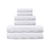 DePera Waffle Terry 6 pcs Turkish Towels Set