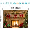 Christmas Themed Home Decor Photography Backdrop Photo Booth Christmas Tree