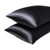 Aspire Homeware Pillow Cases 2 Pack - Super Soft Satin