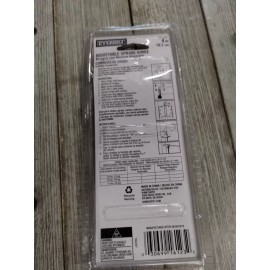 Everbilt Adjustable Spring  Hinge 4in Satin Chrome Finish