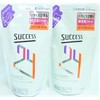 [Set of 2] Success 24 Scalp Conditioner, Fresh Fruity Floral Scent, Refill, 9.5 fl oz (280 ml) x 2 Packs