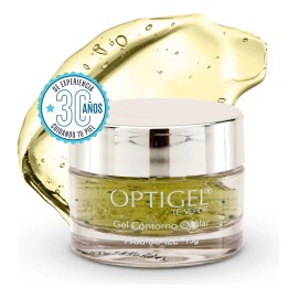 Gel Contorno de Ojos Farmapiel Optigel con T Verde 15 g Contra Ojeras, Bolsas y Lneas de Expresin para Todo Tipo de Piel Da y Noche                   