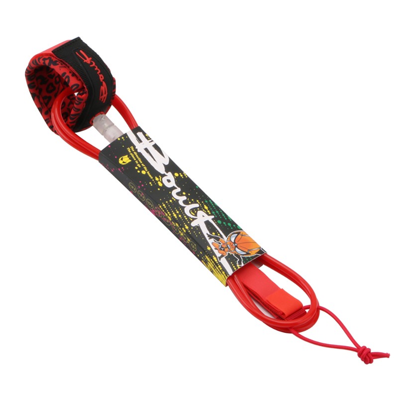 Surf Leash 7mm Thick 6ft/8ft Straight Surfboard Leash SUP Leg
