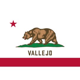 Vallejo California Flag Sticker Decal Mega Deal 7 Stickers