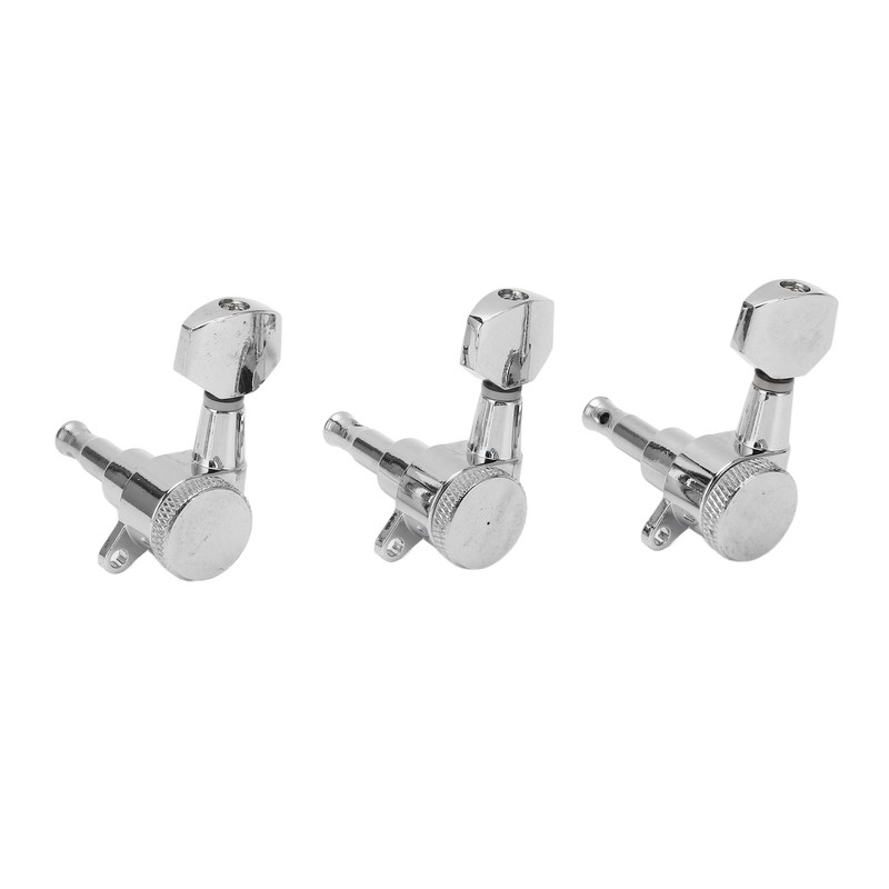 6 Set Tuning Pegs Electric Guitar Machine Heads Tuners Parts