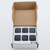 RANDOM Matte Black Shower Body Spray Jets,Brass Square Shower Body
