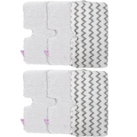 S3501 For Shark Steam Pocket Mop Pads: Washable For Shark Steam Mop Replacement Pads S3601D S3601 S3801CO S3901 S3550 SE450 For Shark Steam Pocket Mop For Shark Steamer Pads Replacement (6Pack)